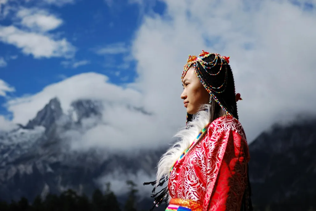 Tibet Woman Techtimes Indonesia