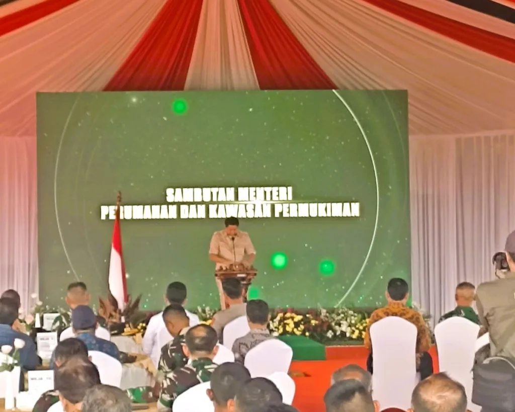 Sambutan Menteri Perumahan Dan Kawasan Permukiman (Pkp) Maruarar Sirait Pada Acara Peletakan Batu Pertama (Groundbreaking) Pembangunan Perumahan Subsidi Graha Kartika Pesona Di Kota Serang, Banten.