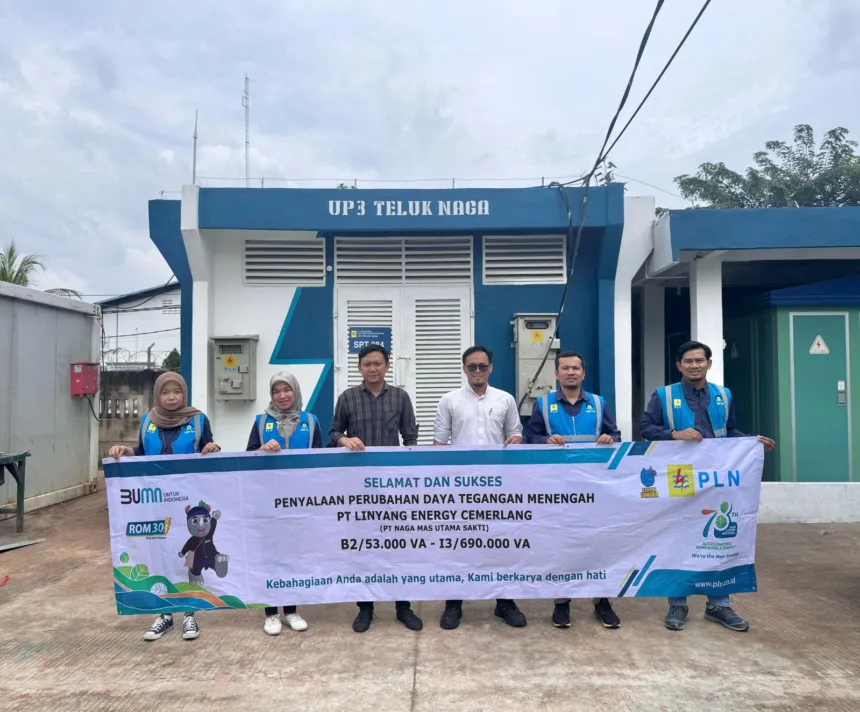 PT PLN (Persero) Unit Induk Distribusi (UID) Banten berhasil menyambungkan 23 pelanggan Tegangan Menengah (TM) pada bulan Maret 2025, dengan total daya mencapai 31,81 MVA.