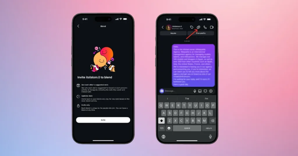 Blend Instagram