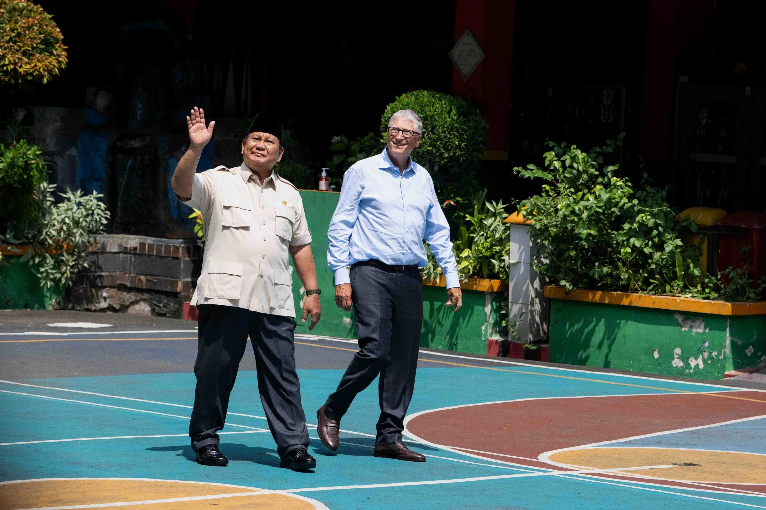 Kegiatan Bill Gates di Indonesia bersama Presiden Prabowo Subianto